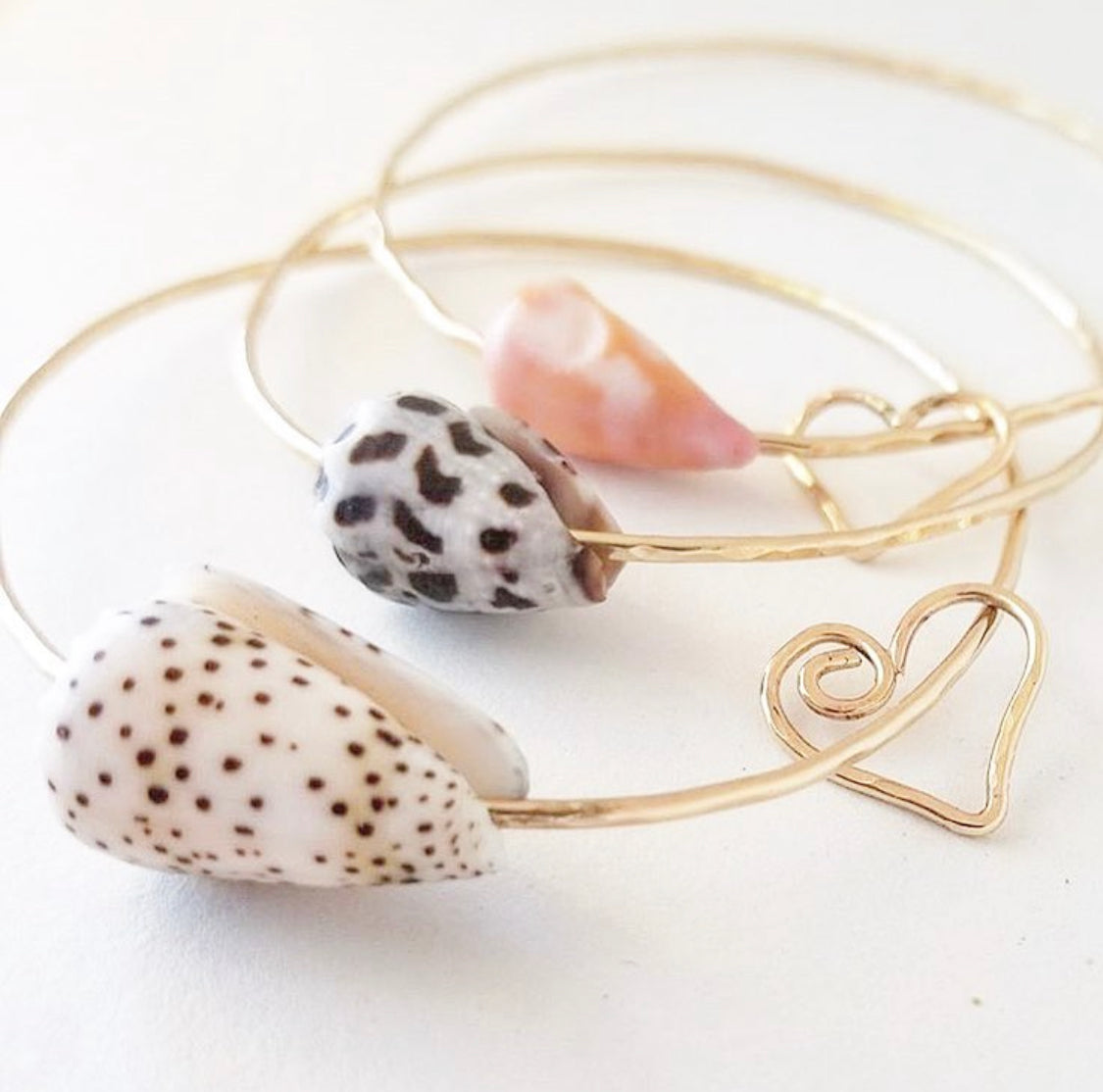 Hawaiian Seashell Bangles